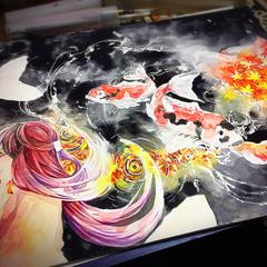 イラストの原画例