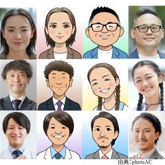 似顔絵です