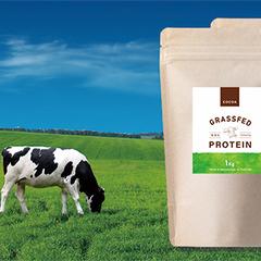 プロテインのパッケージデザイン