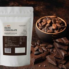 ダークチョコレートのラベルデザイン作成