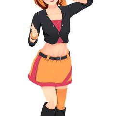 オリジナルキャラクタモデリング