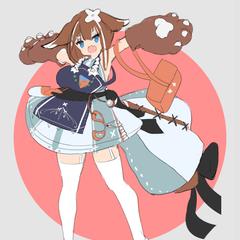 犬耳ぺたん娘ちゃん(仮)