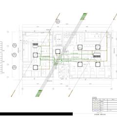実施設計図　空調配管図