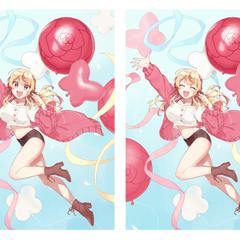 ご依頼イラスト　一枚絵　表情差分あり