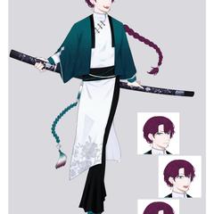 立ち絵作成例：表情差分サンプル