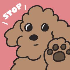 ポップな動物イラスト