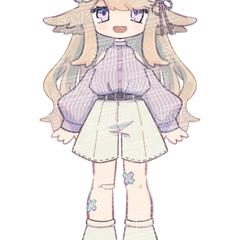 【Vtuber立ち絵】もちむぎお様