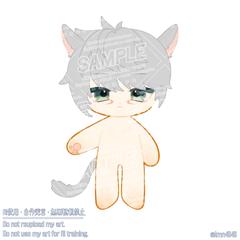 ぬいぐるみ製作用デザイン