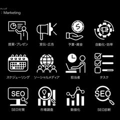 フリー素材用アイコン制作