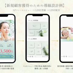 小顔矯正サロン 導線設計