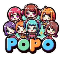 メタバースアイドルユニットロゴデザイン