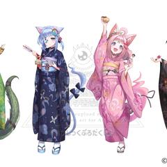 あかしっくぷろだくしょん　2025お正月イラスト