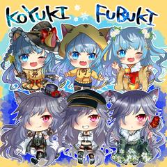KOYUKI＆FUBUKI衣装差分お披露目