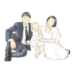 ファミリーイラスト
