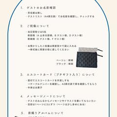 受付お願い書