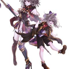 キャラクターデザイン×2