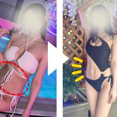 夏に向けて腹筋を割ったお客さま（20代女性）