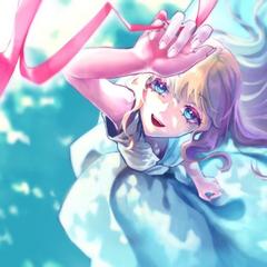 可愛い背景付きイラスト作成