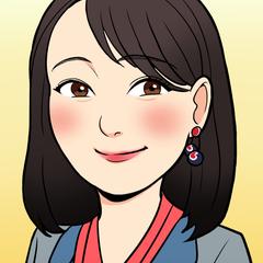 A4似顔絵サンプル・５０代女性