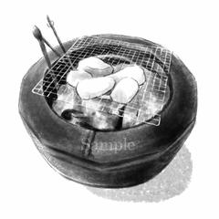TVでもご活躍の思い出料理人、宗河美幸さんの小説の挿絵制作