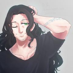 黒髪のおじさん