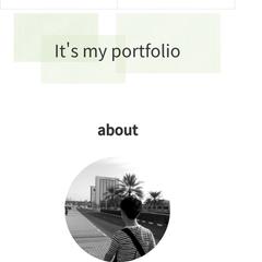 ポートフォリオサイトの作成
