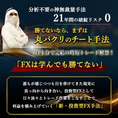 21年間の実績！完全無裁量！FXツール&手法教えます