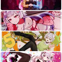 VTuber 記念日イラスト MVイラスト