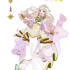 ご依頼 中東風歌うお姫様のデザイン