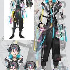 IRIAM事務所ソフィオネ　ライバー立ち絵制作