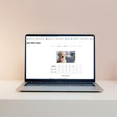 動物病院のデモサイトを作成しました。