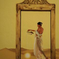 油彩画『創世』