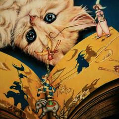 油彩画『お伽話』