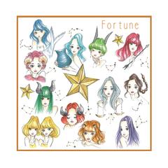 12星座占いのイラスト作成