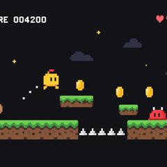 ジャンプアクション｜ゲーム画面デザイン