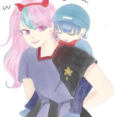 手書き風着彩