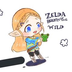 1枚絵でのデフォルメになります。