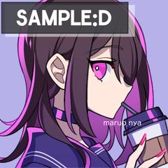 アイコンイラスト、サンプルD