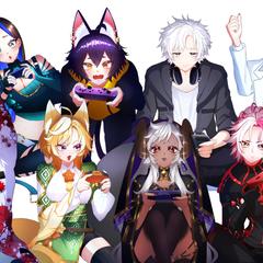 Vtuber様のコラボ記念イラスト