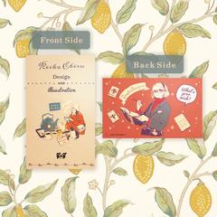 グラフィック・デザイナー&イラストレーターの名刺