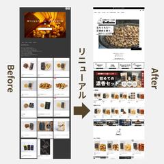ECサイトのリニューアル