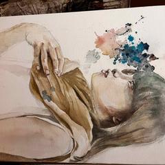 依頼による人物画