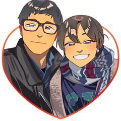 お祝い似顔絵イラスト