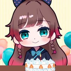 お祝いミニキャラ