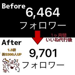 Instagramいいね代行実績