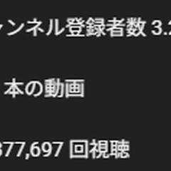 チャンネル登録者数3万人超え！
