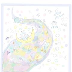 ひかる宇宙でキラキラ輝く不思議なエイリアンさん