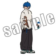 オリジナルキャラクターの立ち絵イラスト