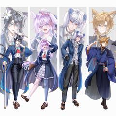 等身イラスト、キャラクターデザイン