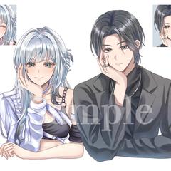 配信用サムネイル・配信中の表示用イラスト